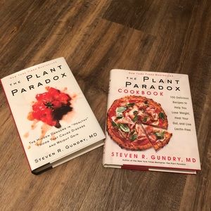The Plant Paradox book & cookbook by Steven Gundry